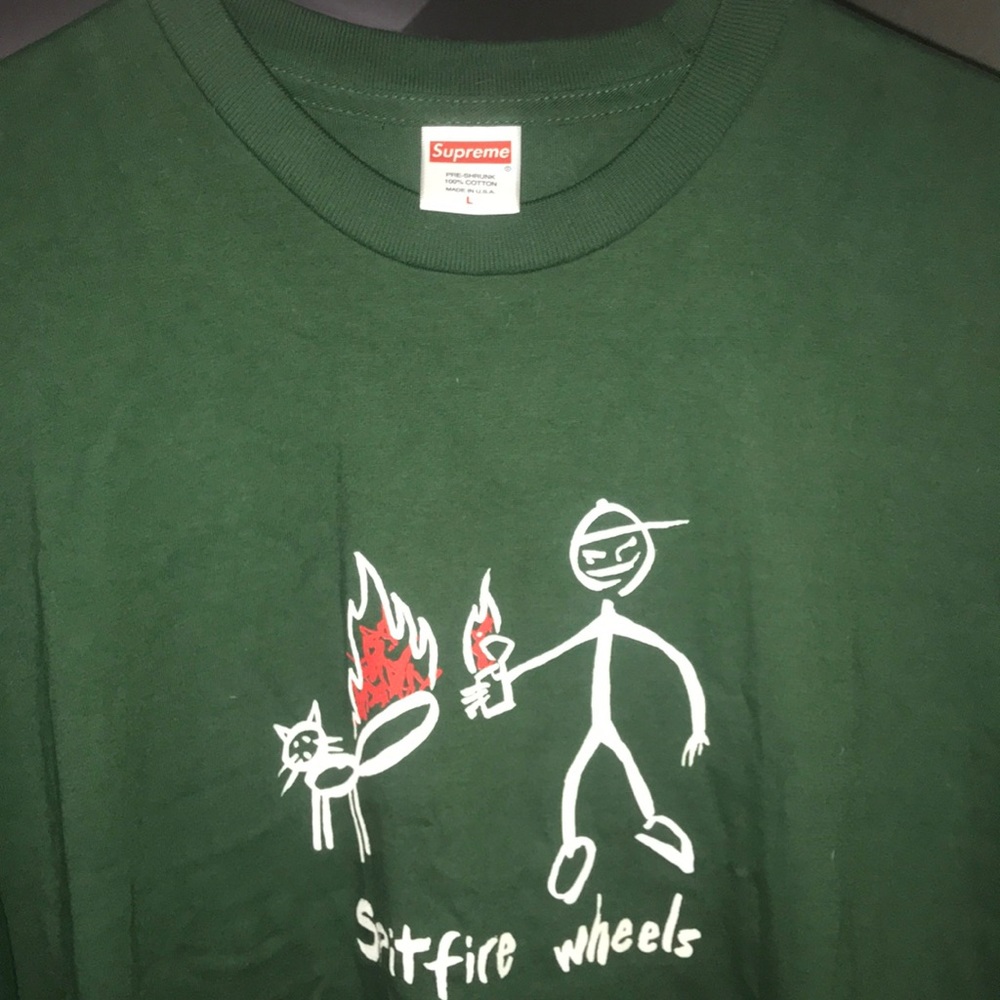 Supreme®/Spitfire® Cat T-Shirt
